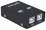 MANHATTAN AUTOMATYCZNY PRZEŁĄCZNIK USB 2.0 2/1 MAN