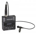 Tascam DR-10L - Cyfrowy rejestrator Tascam typu body-pack z mikrofonem lavalier (biały)