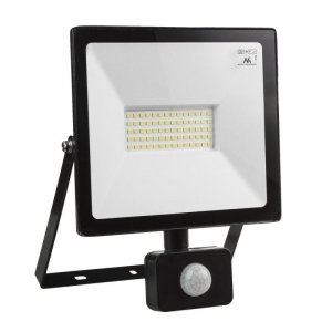 Naświetlacz LED z czujnikiem ruchu Maclean MCE650 WWW slim Warm White 50W, IP44