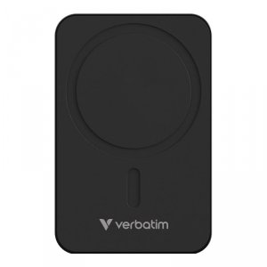 Powerbank Verbatim Charge 'n' Go Essentials Magnetic Wireless 20000mAh USB-C PD 3.0 Black