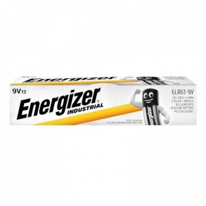 Bateria alkaliczna Energizer Industrial 6LR61 9V - 12 sztuk