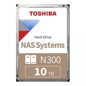 Dysk Toshiba N300 HDWG71AEZSTA 10TB 3,5 7200 512MB SATA III NAS RETAIL