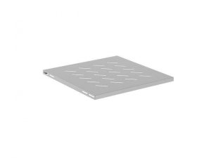Półka do szaf 19 600 mm Lanberg (1U / 480 x 475 mm udźwig do 120 kg, Montaż 4 punktowy) Szara