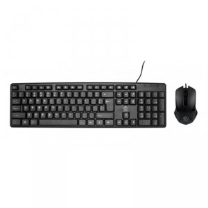 Zestaw przewodowy klawiatura + mysz  Rebeltec SIMSON USB czarny