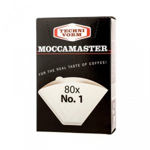 Moccamaster filtry papierowe nr 1, 80 sztuk