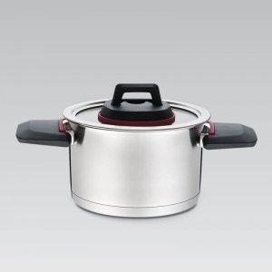 Garnek ze skład.uszami+pokrywka MR-3530-22   4,2L