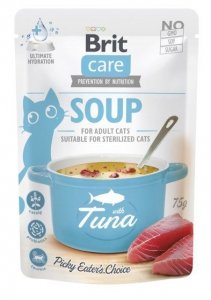 Brit Care Soup with duck tuna 75g cat