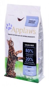 APPLAWS CAT Kurczak i Kaczka - karma dla kota z wysoką zawartością mięsa - 2kg