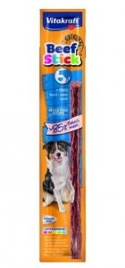 VITAKRAFT Beef Stick - kabanos z sercami dla psa 12g
