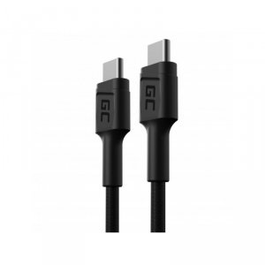 GREEN CELL KABEL KABGC31 GC POWERSTREAM USB-C - USB-C 30CM, POWER DELIVERY 60W, ULTRA CHARGE, QC 3.0