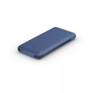 Powerbank Belkin BOOSTCHARGE Plus 10K USB-C Power Bank with Integrated Cables Lightning and USB-C 10000mAh 18W Blue