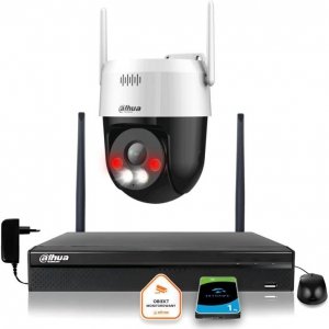 Zestaw monitoringu IP Dahua Bezprzewodowa kamera 5MPx P5AE-PV i rejestrator z 1TB