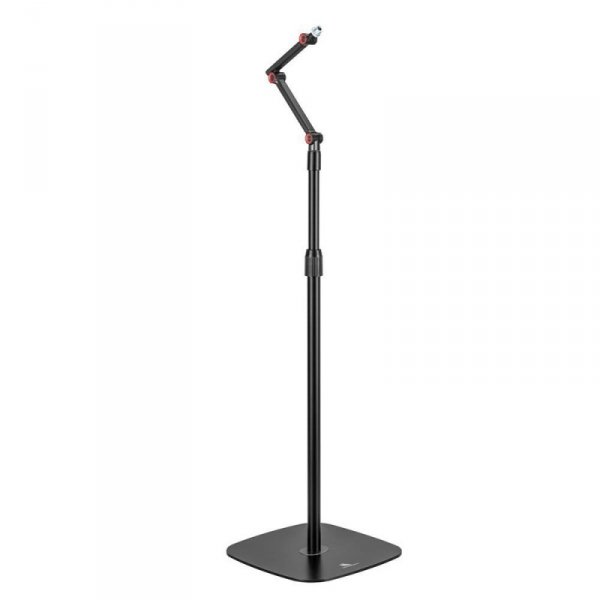 Stojak na mikrofon Maclean MC-337 metalowy, regulacja wysokości 626-1694 mm, 1kg max