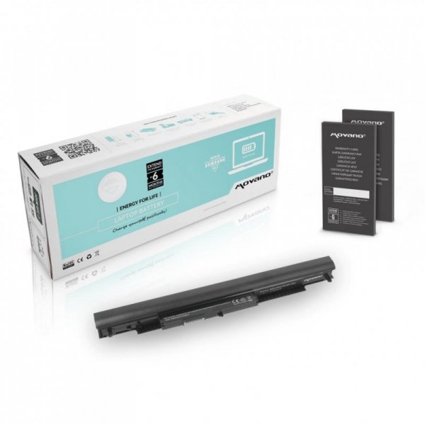 Bateria Movano do notebooka HP 240 G4, 255 G4, HS03, HS04, HSTNN-LB6U (10.8V-11.1V) (2200 mAh)