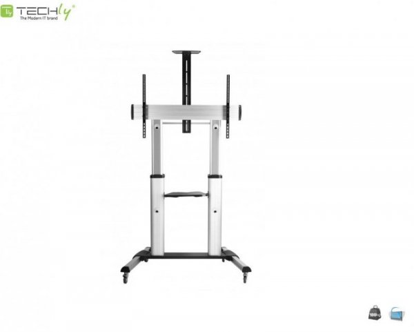 Stojak mobilny Techly 60&quot;-100&quot;, 100kg regulowany