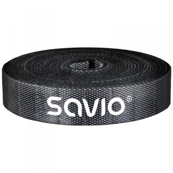 Organizer na kable Savio OC-07 Taśma, Rzep, 14mm szerokości, 10m