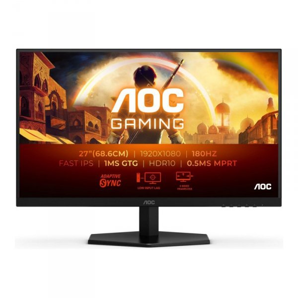 Monitor AOC 27&quot; 27G42E IPS 180Hz HDMI DP
