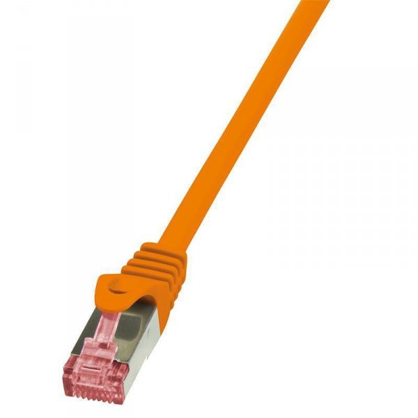 Patchcord LogiLink CQ2058S CAT.6 S/FTP 2m, pomarańczowy