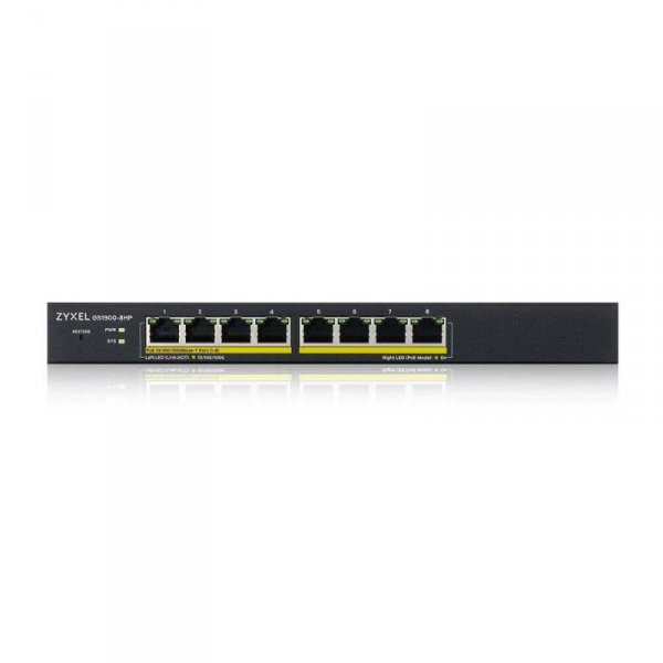 Switch zarządzalny Zyxel GS1900-8HP 8x100/1000Mbps PoE