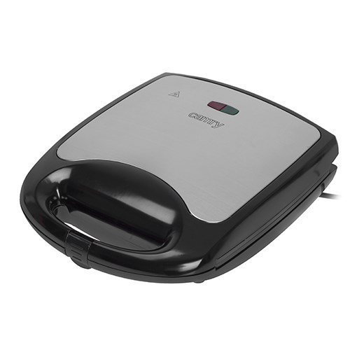 Opiekacz do kanapek CAMRY CR 3023 (1100W; kolor czarny, kolor srebrny)