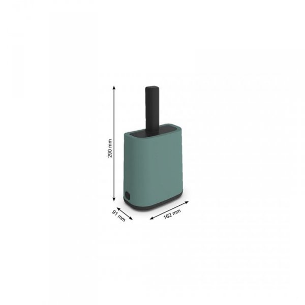 Rotho Łopatka z podstawką +worki 16x8cm green
