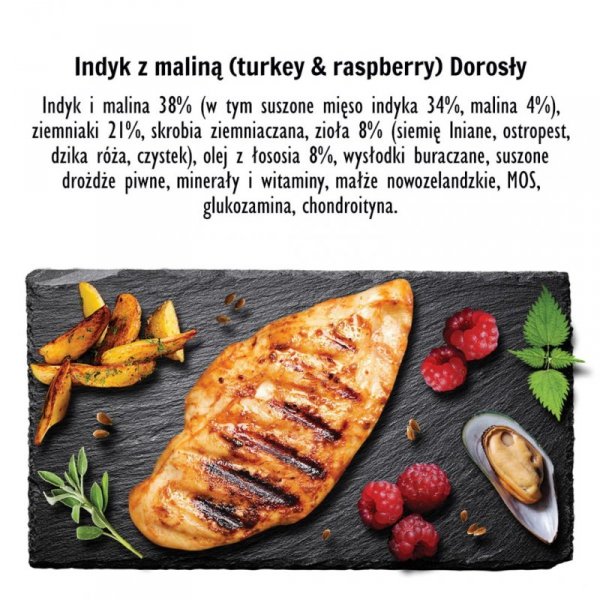 Paka Zwierzaka Seventh Heaven Indyk z maliną &#039;&#039;M&#039;&#039; 9kg