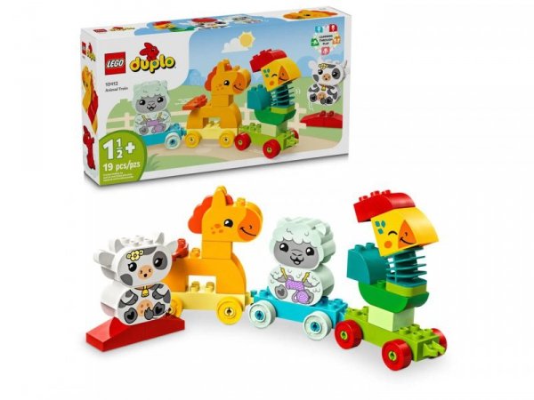 LEGO DUPLO  10412 Pociąg ze zwierzątkami