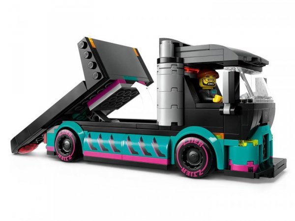 LEGO City 60406 Samochód wyścigowy i laweta