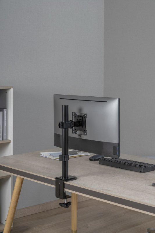 GEMBIRD BIURKOWE REGULOWANE RAMIĘ NA MONITOR 17&quot;-32&quot;, DO 9 KG
