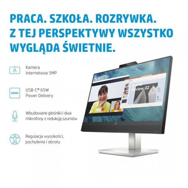 MONITOR HP LED 23,8” E24M G4 (40Z32AA)