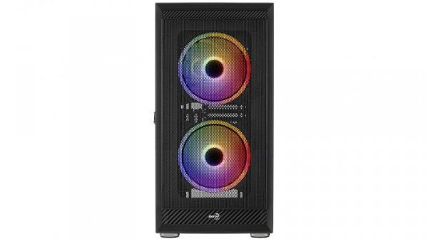 Obudowa AEROCOOL PGS GRAPHITE-G-BK-v2 FRGB czarna