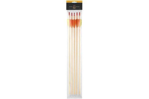 Strzały drewniane Target Wooden 30&quot; Poe Lang - zestaw 5 sztuk