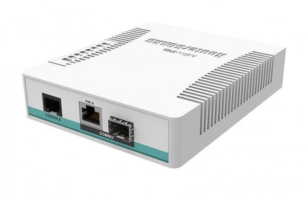 Switch Mikrotik CRS106-1C-5S 6p  Managed Gigabit