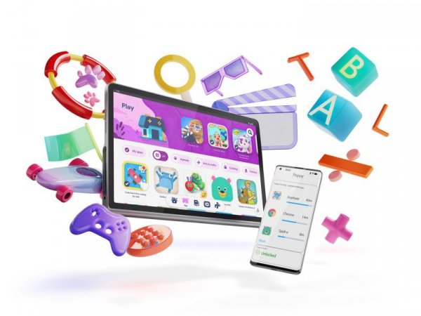 Lenovo Tab Plus Helio G99 11.5&quot; 2K IPS 400nits Touch 8/128GB Mali-G57 MC2 Android Luna Grey