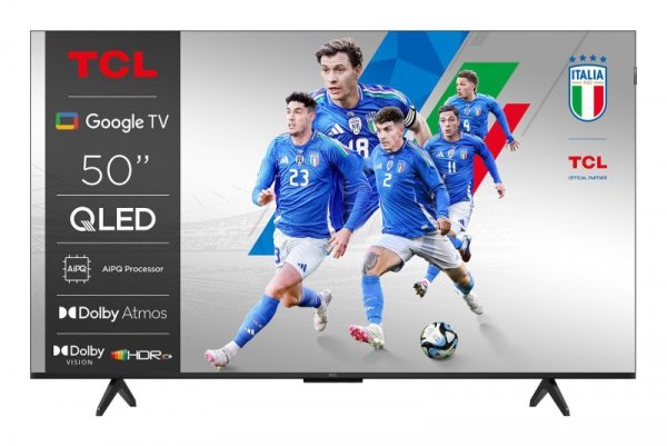 Telewizor TCL 50P79K QLED 50&quot; 4K Ultra HD Google TV Dolby Vision DVB-T2 Titan
