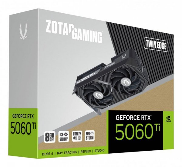 Karta graficzna ZOTAC GAMING GeForce RTX 5060 Ti Twin Edge 8GB