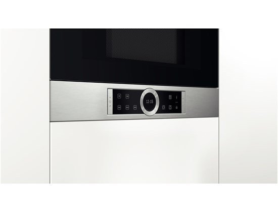 Kuchenka mikrofalowa BOSCH BFR634GS1 (900W; 21l; kolor inox) (WYPRZEDAŻ)