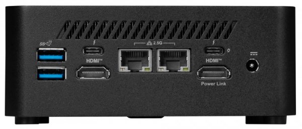MSI Cubi NUC 1M-002EU i5-120U 8GB SSD512GB Intel UHD Graphics AX211 WiFi 6E Windows 11 Pro Black (WYPRZEDAŻ)