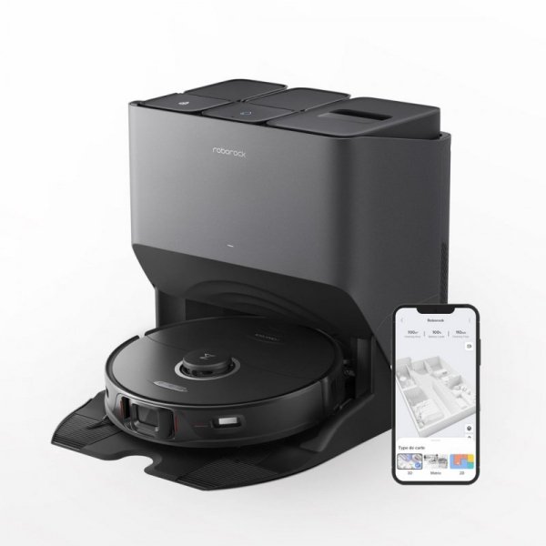 Robot sprzątający z stacją Roborock S8 Pro Ultra (czarny) (WYPRZEDAŻ)