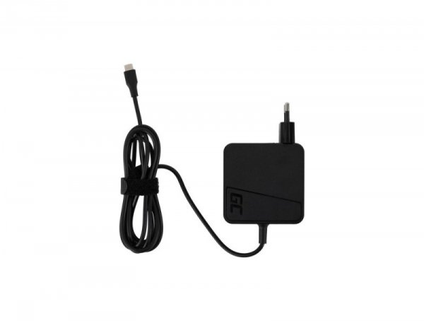 GREEN CELL ZASILACZ / ŁADOWARKA USB-C 65W 5V-9V-12V-15V/3A, 20V/3.25A POWER DELIVERY (AD134PV2)