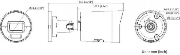 KAMERA IP HIKVISION DS-2CD2063G2-LI2U(2.8mm)