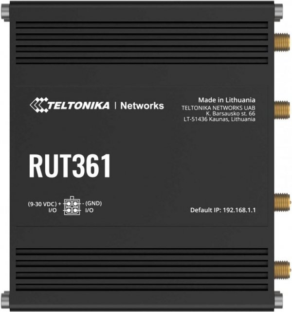 Teltonika RUT361 router przemysłowy 4G / LTE (RUT361100000)