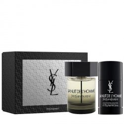 Yves Saint Laurent La Nuit de L'Homme Zestaw - EDT 100 ml + DST 75 g