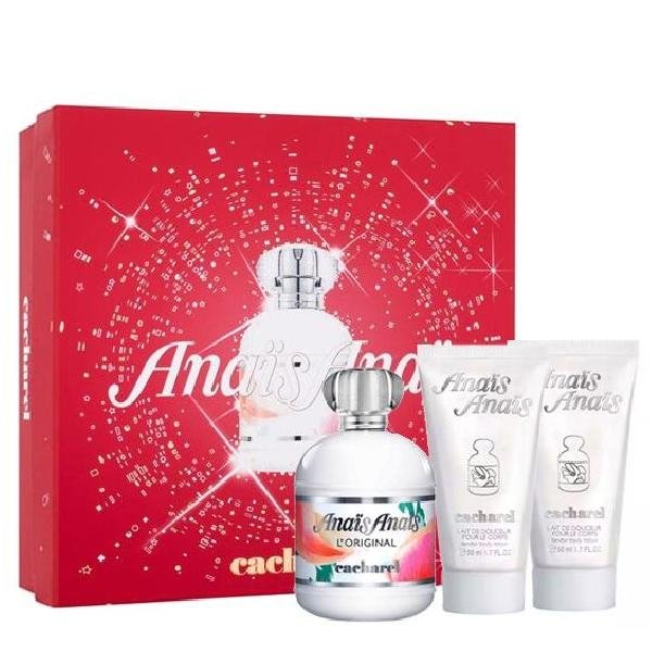Cacharel Anais Anais L'Original Set - Eau de Toilette 100 ml + 2 x Body Lotion 50 ml