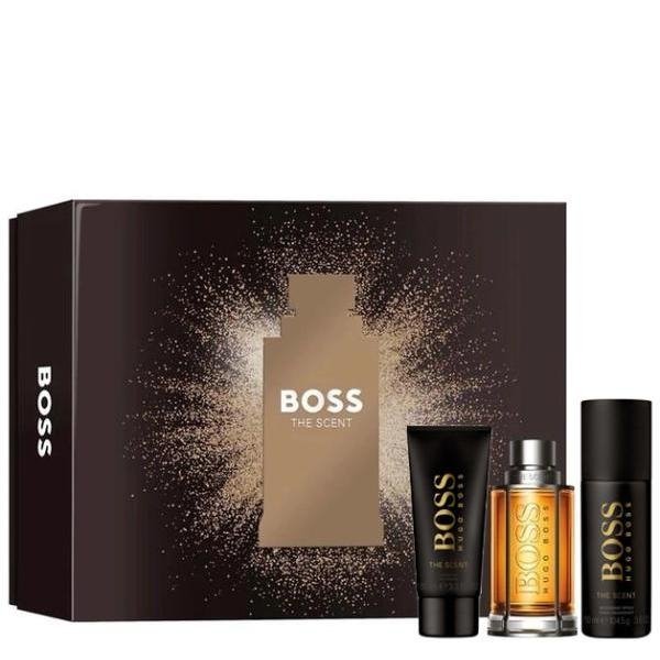 Hugo Boss The Scent Set - Eau de Toilette 100 ml + Shower Gel 100 ml + Deodorant Spray 150 ml