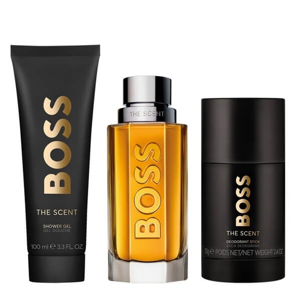 Hugo Boss The Scent for Him Set - Eau de Toilette 100 ml + Shower Gel 100 ml + Deodorant Stick 75 ml