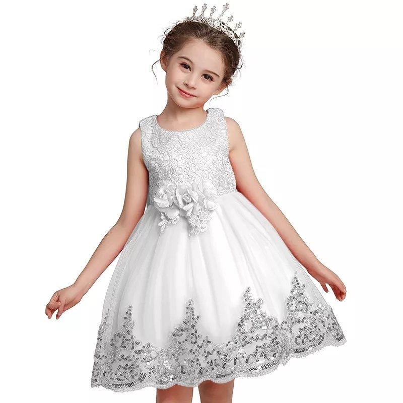 Tiulowa sukienka z cekinkami księżniczka