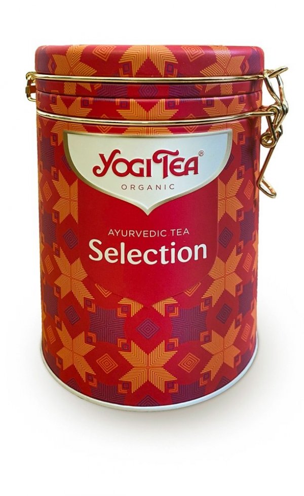 Yogi Tea AYURVEDIC TEA SELECTION Zestaw w puszce Przecena (termin: 31.03.2024)