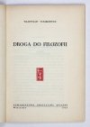 TATARKIEWICZ Władysław - Droga do filozofii.