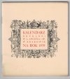 Kalendarz Drukarni W.L. Anczyca i Spółki w Krakowie na rok Pański 1939